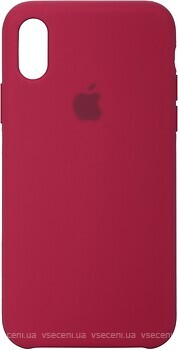 Фото ArmorStandart Silicone Case for Apple iPhone Xs Max Rose Red (ARM53255)