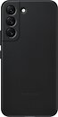 Фото Samsung Leather Cover for Galaxy S22 SM-S901 Black (EF-VS901LBEGRU)