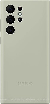 Фото Samsung Silicone Cover for Galaxy S22 Ultra SM-S908 Olive Green (EF-PS908TMEGRU)