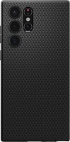 Фото Spigen Case Liquid Air for Samsung Galaxy S22 Ultra SM-S908 Matte Black (ACS03915)