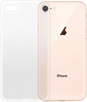 Фото GlobalCase Apple iPhone SE 2020 Extra Slim TPU світлий (1283126505287)