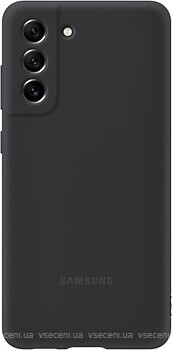 Фото Samsung Silicone Cover for Galaxy S21 FE SM-G990B Dark Gray (EF-PG990TBEGRU)