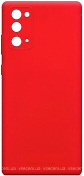 Фото Molan Cano TPU Smooth Case Samsung Galaxy Note 20 червоний