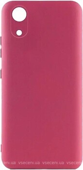 Фото Epik Silicone Cover Lakshmi Full Camera Чохол на Samsung Galaxy A03 SM-A035F Marsala