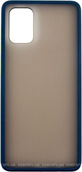 Фото Dengos Matt for Samsung Galaxy A71 SM-A715F Blue (DG-TPU-MATT-35)