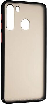Фото Gelius Bumper Mat Case for Samsung Galaxy A21 SM-A215 Black
