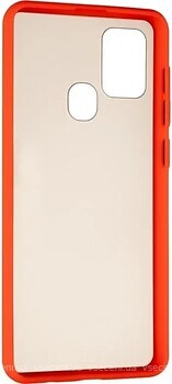 Фото Gelius Bumper Mat Case for Samsung Galaxy A21s SM-A217F Red