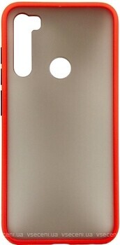 Фото Dengos Matt for Xiaomi Redmi Note 8 Red (DG-TPU-MATT-17)
