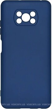 Фото ArmorStandart ICON Case for Xiaomi Poco X3/Poco X3 Pro Dark Blue (ARM58585)