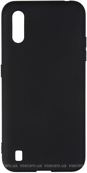 Фото ArmorStandart Matte Slim Fit for Samsung Galaxy A01 SM-A015 Black (ARM56137)