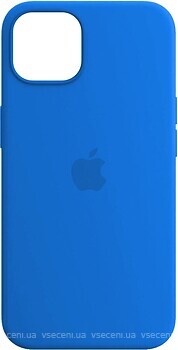 Фото ArmorStandart Silicone Case for Apple iPhone 14 Plus Capri Blue (ARM62418)