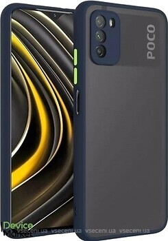 Фото Anomaly Fresh Line for Xiaomi Poco M3 Dark Blue