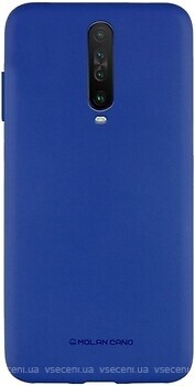 Фото Molan Cano TPU Smooth Case Xiaomi Redmi K30/Poco X2 синий