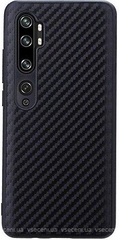 Фото Carbon силіконовий чохол Xiaomi Mi Note 10 Pro чорний