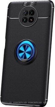 Фото Deen ColorRing Xiaomi Redmi Note 9T Black/Blue