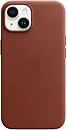 Фото Apple iPhone 14 Plus Leather Case with MagSafe Umber (MPPD3)
