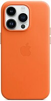 Фото Apple iPhone 14 Pro Leather Case with MagSafe Orange (MPPL3)