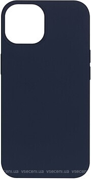 Фото 2E Liquid Silicone for Apple iPhone 14 Midnight Blue (2E-IPH-14-OCLS-MB)