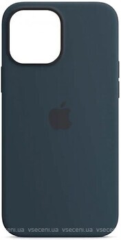 Фото ArmorStandart Silicone Case for Apple iPhone 13 Pro Max Abyss Blue (ARM60963)