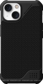 Фото UAG Metropolis LT Magsafe Apple iPhone 14 Kevlar Black (114048113940)