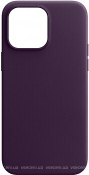 Фото ArmorStandart Fake Leather Case for Apple iPhone 14 Pro Max Dark Cherry (ARM64401)