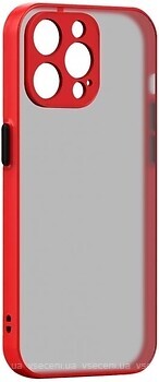 Фото ArmorStandart Frosted Matte for Apple iPhone 14 Pro Max Red (ARM64480)