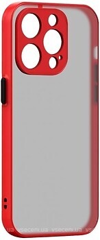 Фото ArmorStandart Frosted Matte for Apple iPhone 14 Pro Red (ARM64479)