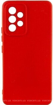 Фото Lakshmi Silicone Cover Full Camera Samsung Galaxy A73 SM-A736 Red