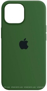 Фото ArmorStandart Silicone Case for Apple iPhone 14 Pro Virid Green (ARM62409)