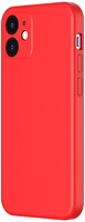 Фото Baseus Liquid Silica Gel Protective Case Apple iPhone 12 Mini Red (WIAPIPH54N-YT09)