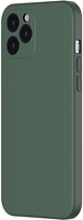 Фото Baseus Liquid Silica Gel Protective Case Apple iPhone 12 Pro Max Green (WIAPIPH67N-YT6A)