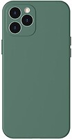 Фото Baseus Liquid Silica Gel Protective Case Apple iPhone 12 Green (WIAPIPH61N-YT6A)