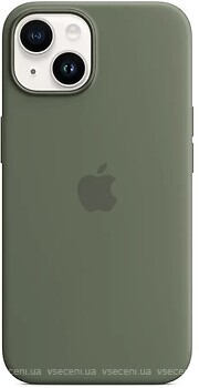 Фото Apple iPhone 14 Plus Silicone Case with MagSafe Olive (MQUD3)