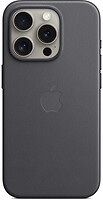 Фото Apple iPhone 15 Pro FineWoven Case with MagSafe Black (MT4H3ZM/A)