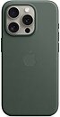 Фото Apple iPhone 15 Pro FineWoven Case with MagSafe Evergreen (MT4U3ZM/A)
