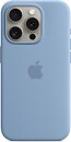Фото Apple iPhone 15 Pro Silicone Case with MagSafe Winter Blue (MT1L3ZM/A)