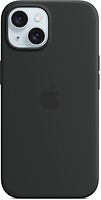 Фото Apple iPhone 15 Silicone Case with MagSafe Black (MT0J3ZM/A)