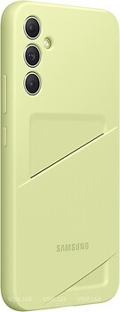 Фото Samsung Card Slot Case for Galaxy A34 5G SM-A346E Lime (EF-OA346TGEGRU)