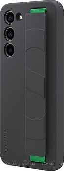 Фото Samsung Silicone Grip Case for Galaxy S23 Plus SM-S916 Black (EF-GS916TBEGRU)