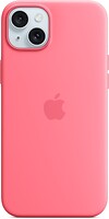 Фото Apple iPhone 15 Plus Silicone Case with MagSafe Pink (MWNE3ZM/A)