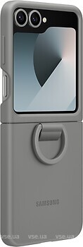 Фото Samsung Silicone Case for Galaxy Flip 6 SM-F741B Grey (EF-PF741TJEGUA)