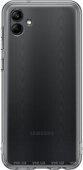 Фото Samsung Soft Clear Cover for Galaxy A04 SM-A045 Black (EF-QA045TBEGRU)