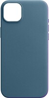 Фото ArmorStandart Fake Leather Case for Apple iPhone 15 Plus Sea Blue (ARM76298)