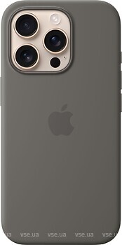 Фото Apple iPhone 16 Pro Silicone Case with MagSafe Stone Grey (MYYL3ZM/A)