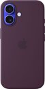 Фото Apple iPhone 16 Silicone Case with MagSafe Plum (MYY43ZM/A)