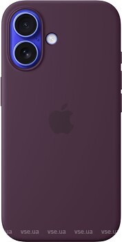 Фото Apple iPhone 16 Silicone Case with MagSafe Plum (MYY43ZM/A)