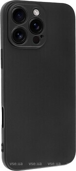 Фото ArmorStandart Matte Slim Fit for Apple iPhone 16 Pro Max Black (ARM78499)