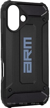Фото ArmorStandart Panzer for Apple iPhone 16 Black (ARM79544)