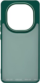Фото ArmorStandart Frame for Xiaomi Redmi Note 14 Pro 4G Dark Green (ARM79871)