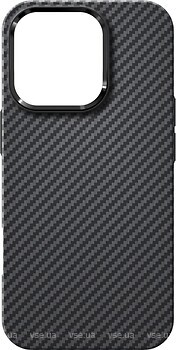 Фото ArmorStandart LikeCarbon2 MagCase for Apple iPhone 14 Pro Black (ARM84500)